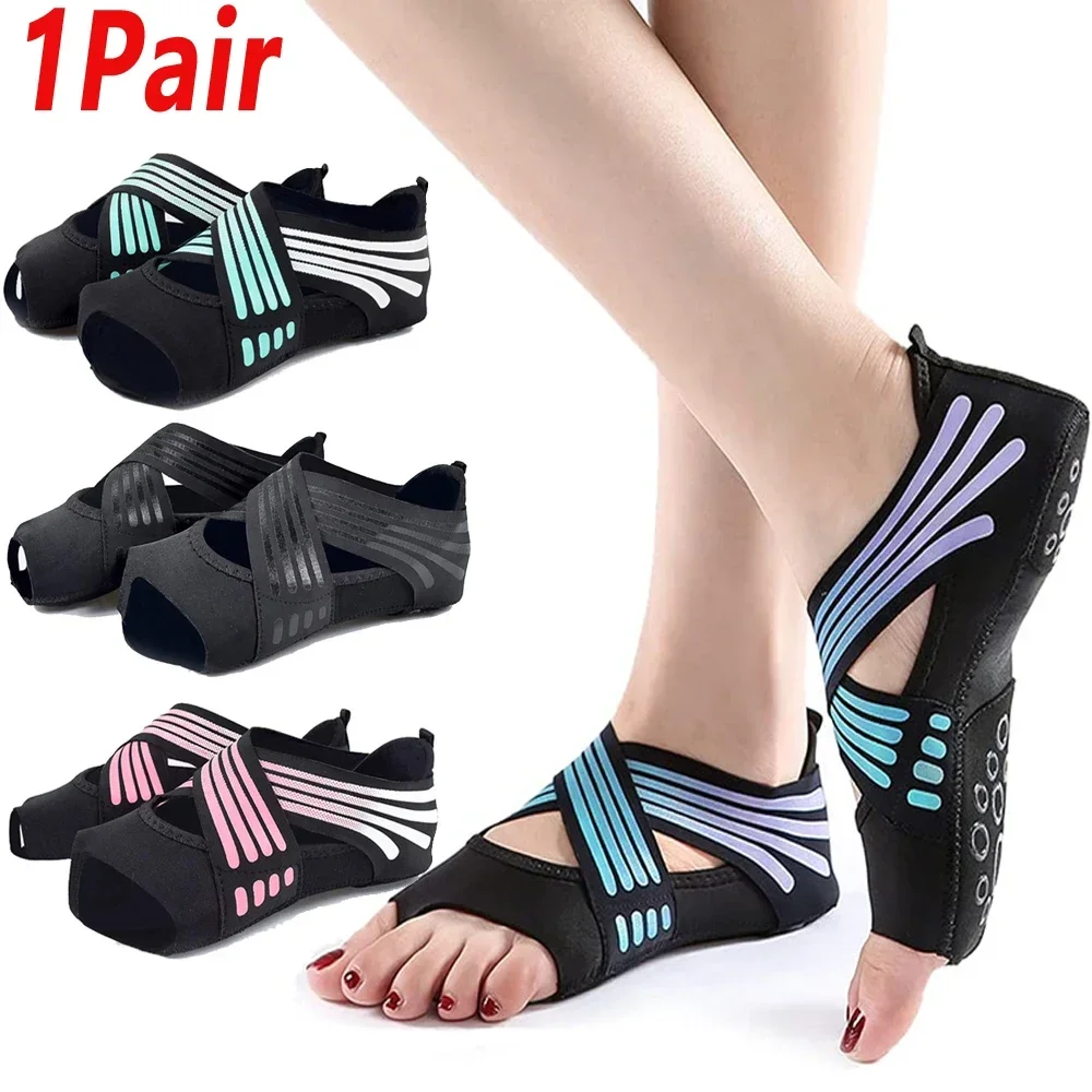 Yoga Fitness Pilates - 1Pair Professional Non-slip Gym Yoga Shoes