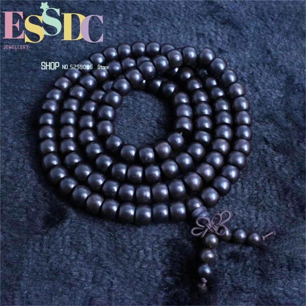 Yoga Fitness Apple - Natural Black Sandalwood Apple 108 Mala