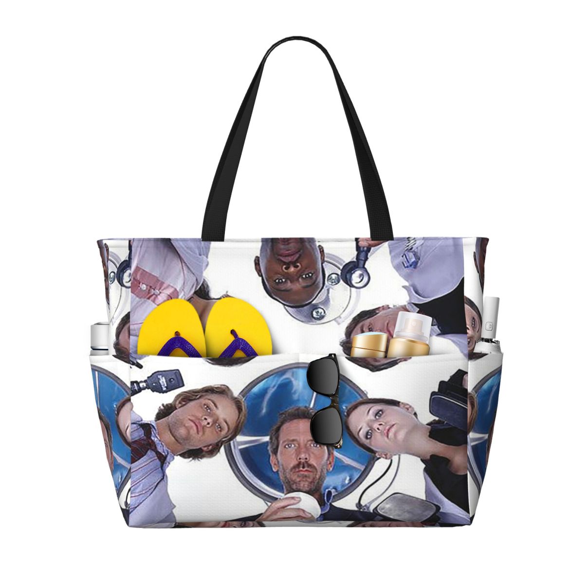 Yoga Fitness Tva - House MD TV Show Beach Tote