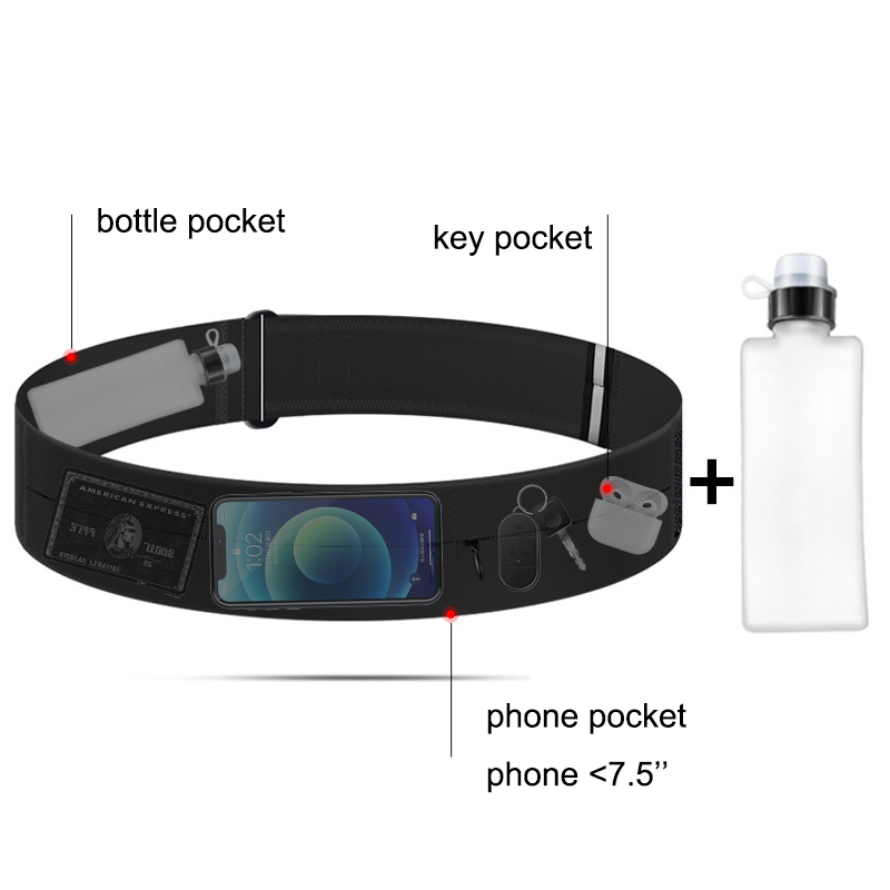 Running Belt Waist Bag with Wa - Weight Lifting Belt 评论和价格
