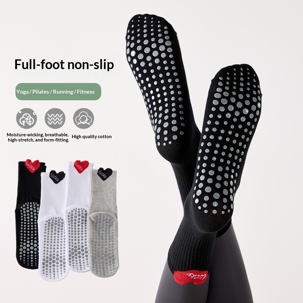 Women's Mid-Calf Sport Socks P - Yoga Fitness Pilates 评论和价格