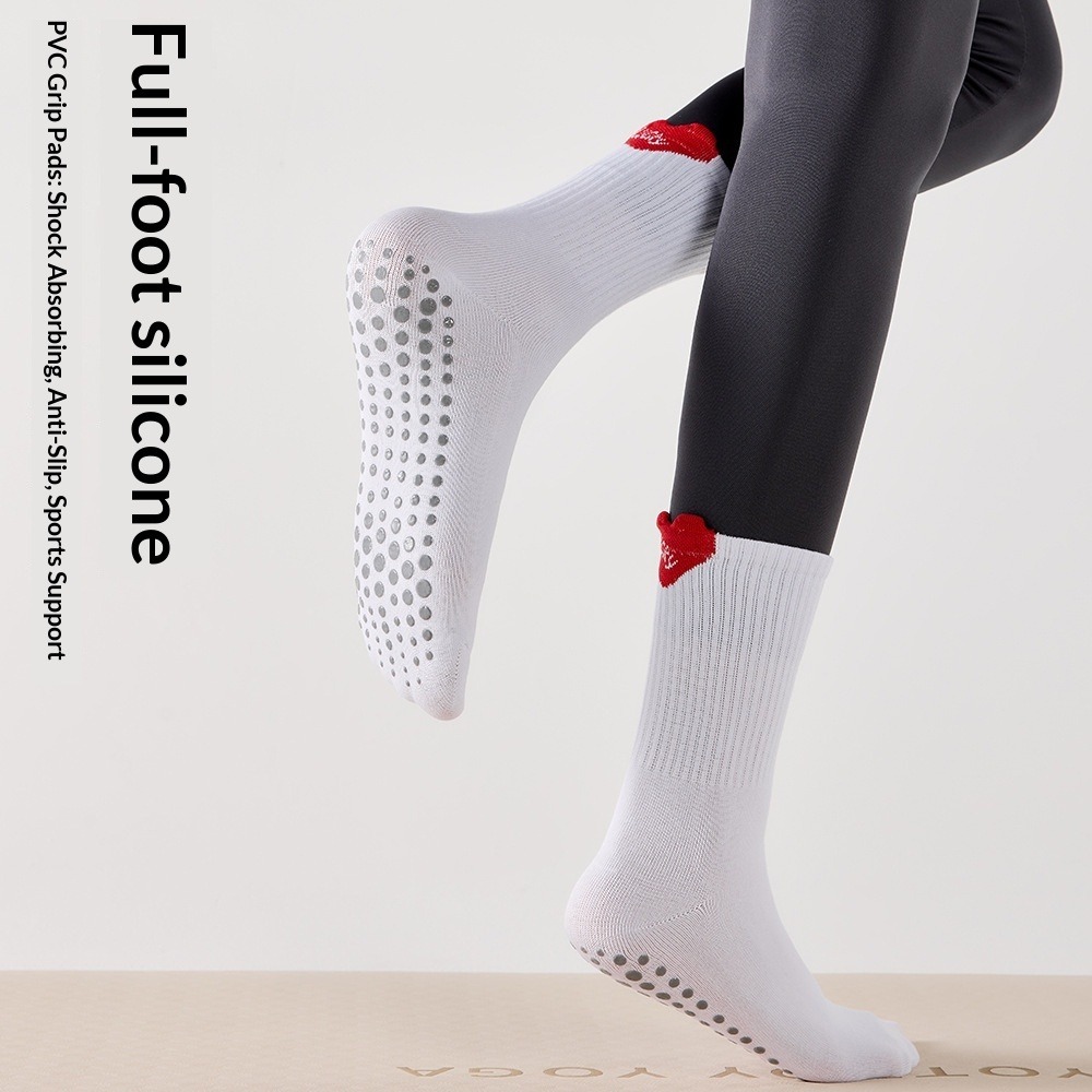 Women's Mid-Calf Sport Socks P - Yoga Fitness Pilates 评论和价格