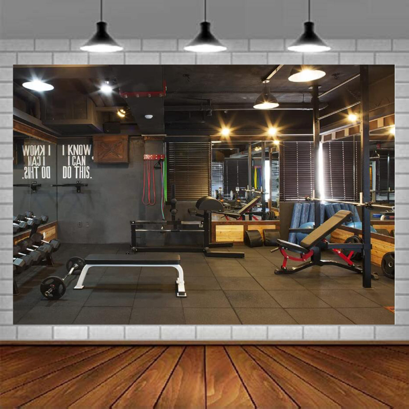 Gym Photography Backdrop Fitne - Yoga Fitness Videos Free 评论和价格