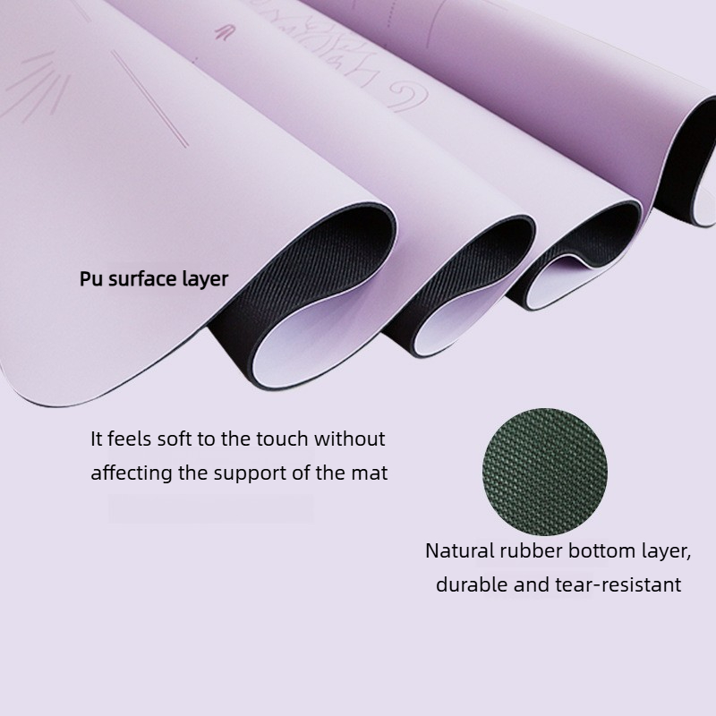 Lezyan PU Natural Rubber Yoga  - Thick Yoga Mat 评论和价格