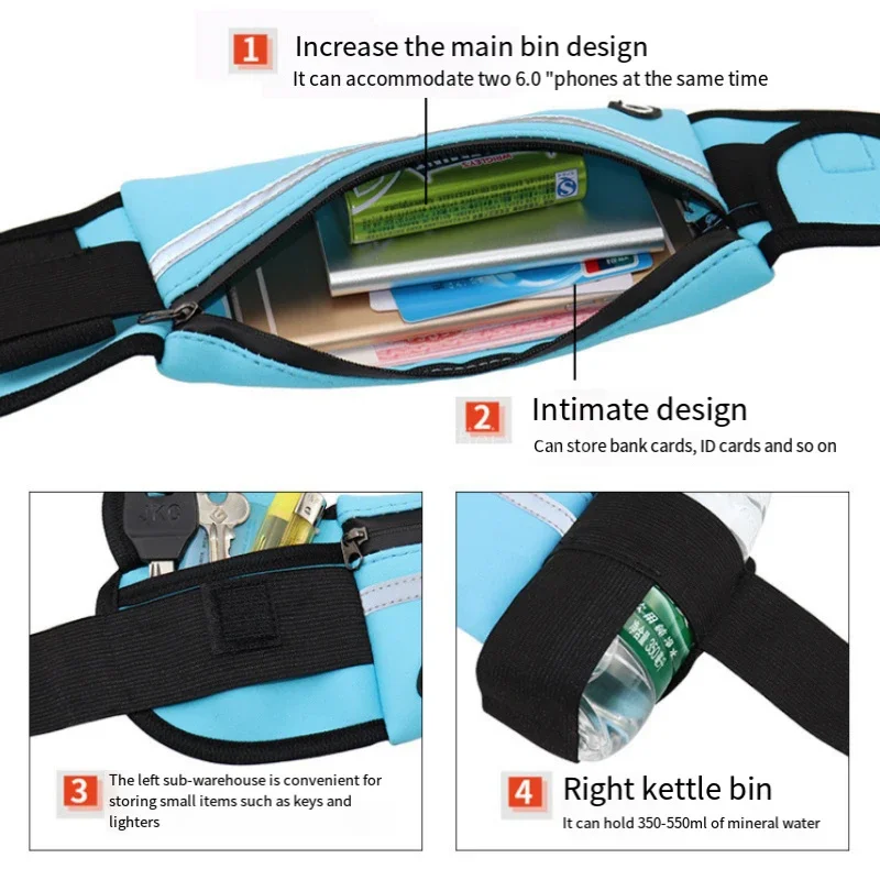 1pc Running Bag Women Waist ba - Weight Lifting Belt 评论和价格